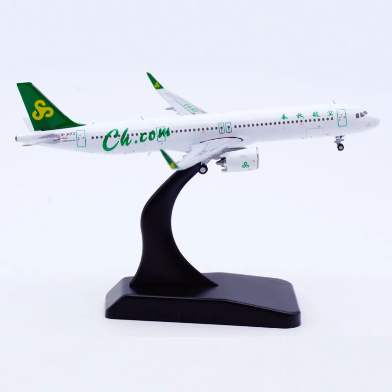 XX4456 Коллекционный самолет из сплава в подарок JC Wings 1:400 Spring Airlines Airbus A321NEO Литой под