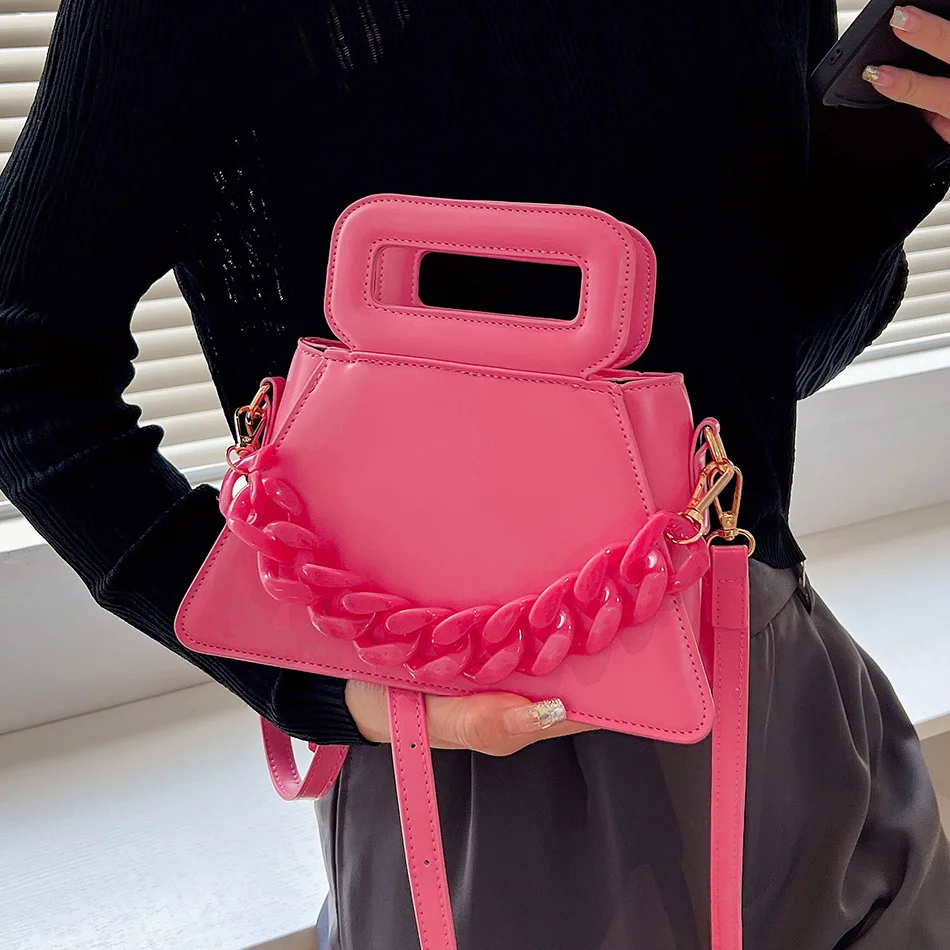 

Женская маленькая сумка-тоут из экокожи, с короткими ручками