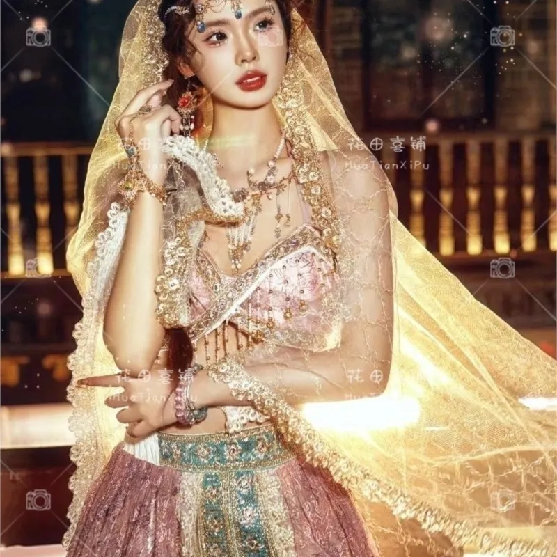 Западные регионы экзотическая Фотография Одежда Xishuangbanna фотография поездки Loulan