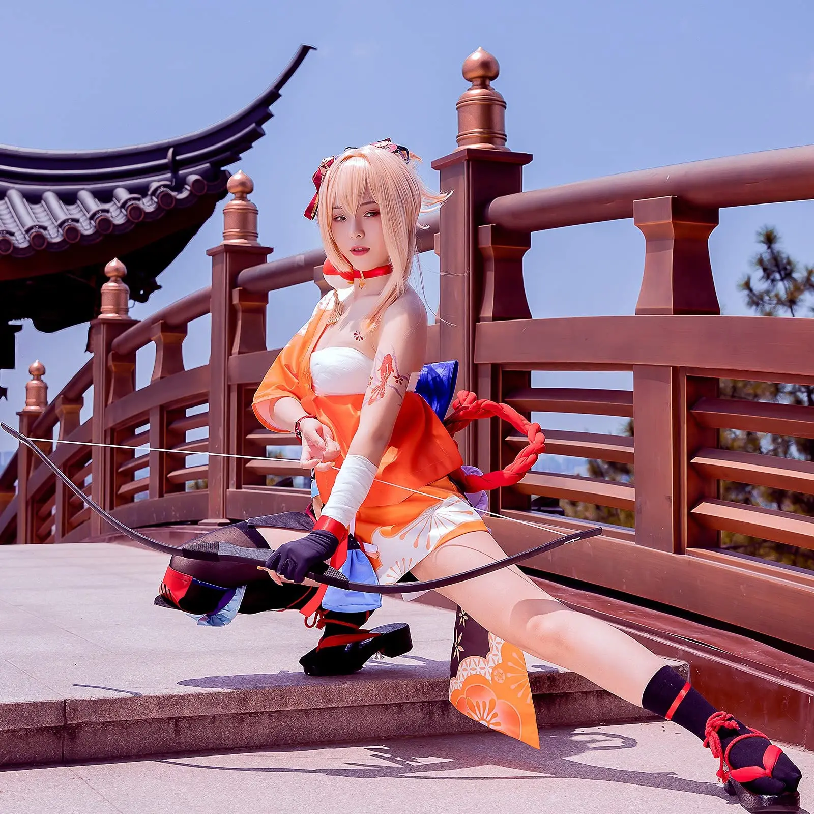 

Amber Costume Rice Wife City Liu Yanhua Dance Cosplay Genshin Impact Cosplay Costume Cosplay Game Anime Costume Female Full Set