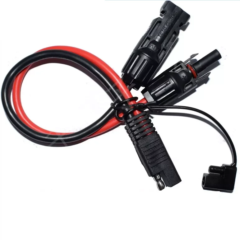 

10AWG 12V Fast Connection Connector Solar Panel Connector 30cm Cable 360w Solar System Accessories Terminals