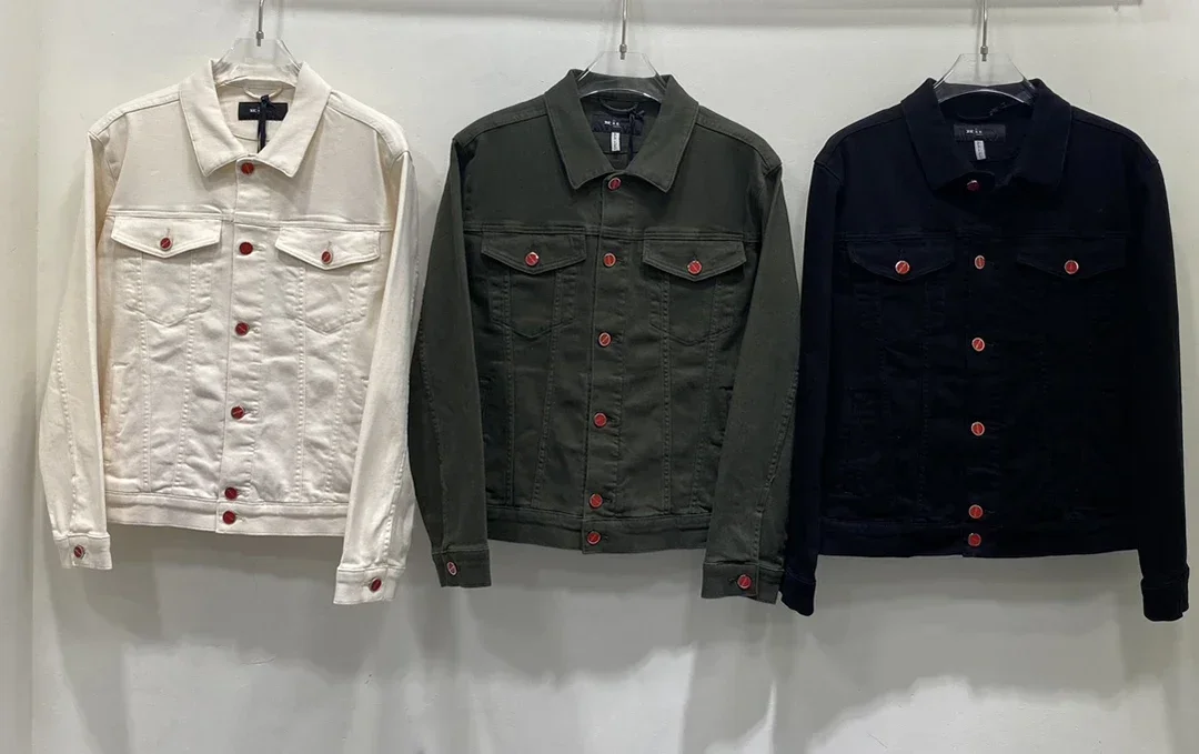 Классическая джинсовая рубашка BLLIYOSS повседневная мужская 2024 осень-зима высокого