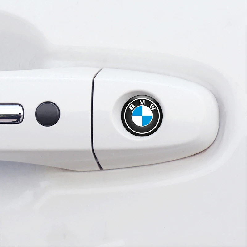Фото Наклейки на ключи автомобиля, 4 шт., 3D-эмблемы для BMW F34 F10 F20 F48 F39 F30 F25 F26 F15 F16 F22 F32 E90, аксессуары №3