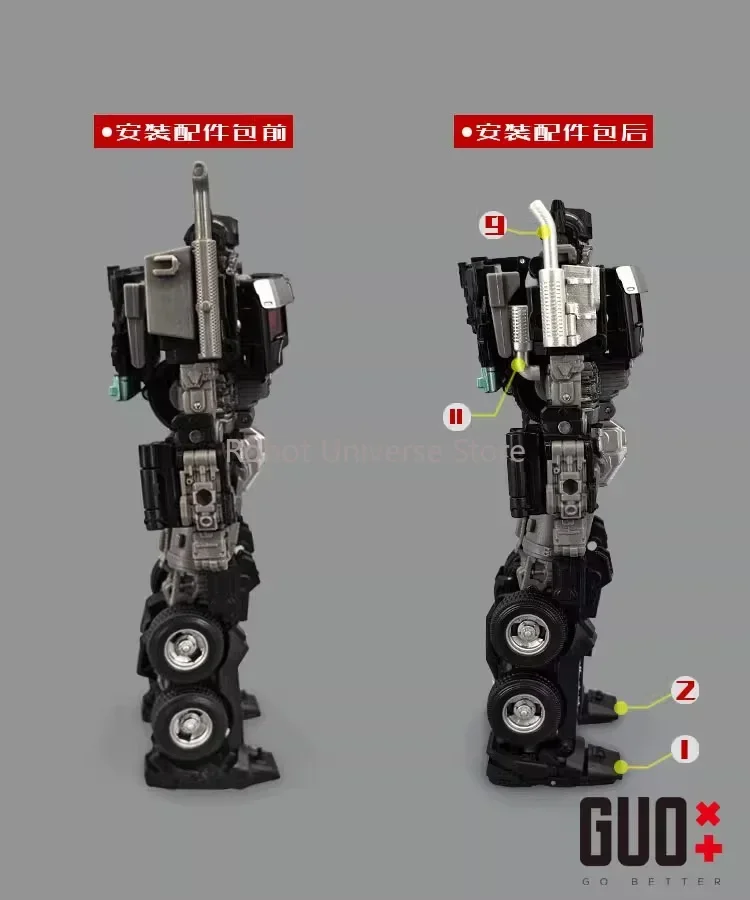 Комплект аксессуаров Обновление трансформации для киносерии SS-EX Dark OP Optimus Prime