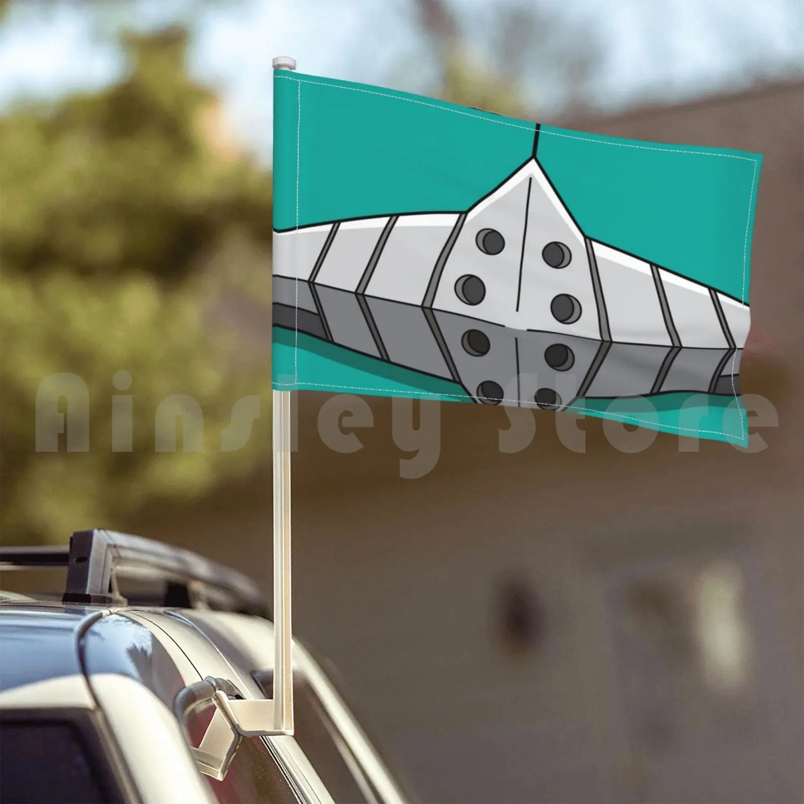 Флаг Deku Автомобильный флаг смешной герой Voodude герои академии аниме Япония все