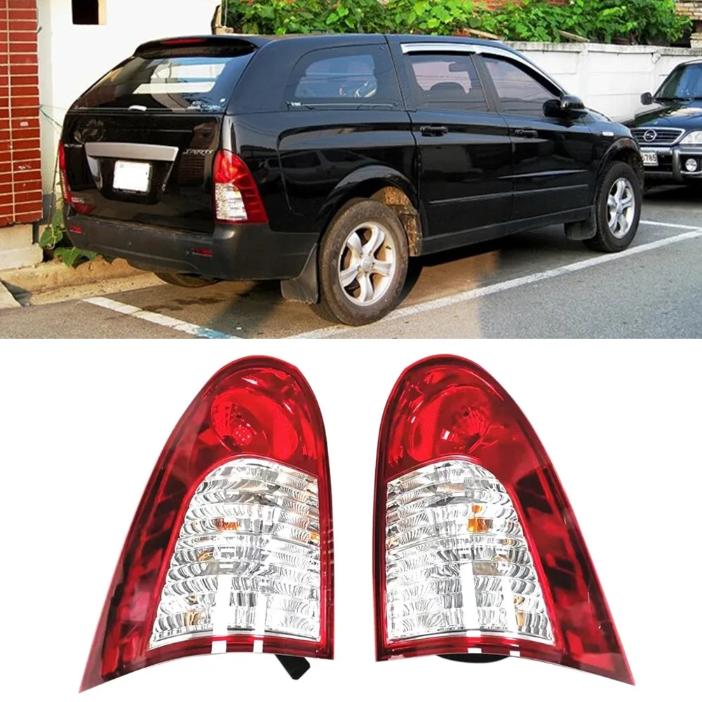 

For Ssangyong Actyon Sports 2007-2013 Rear Tail Light Assembly Brake Taillight Stop Lights Parking Lamp 8360132003 8360232003