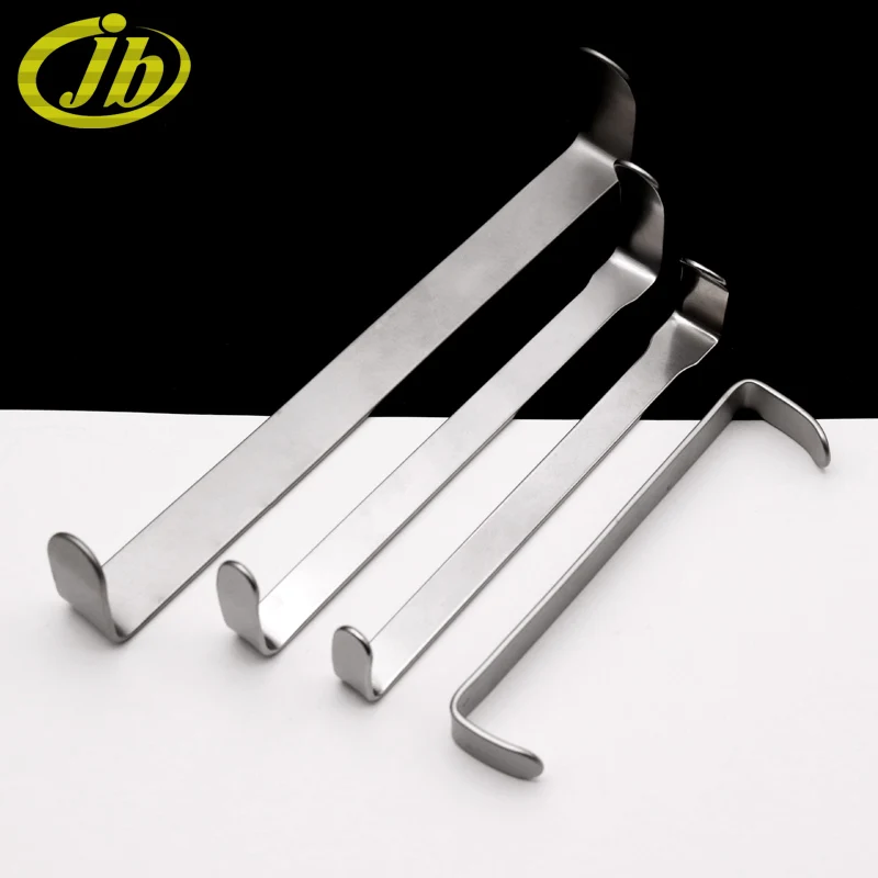 Medical retractor surgical operating instrument goitre retractor stainless steel medical double