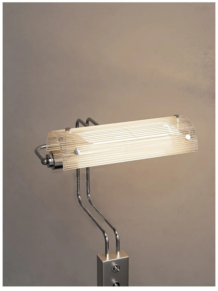 Фото Оригинальный торшер Light Trace Matrix Ретро Минималистский индустриальный стиль Дизайнерский торшер из нержавеющей стали №4