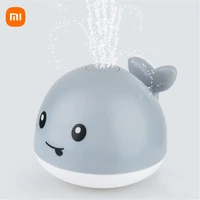 xiaomi baby light up bath tub toys whale water sprinkler pool toys for whale water sprinkler pool toy automatic induction toy