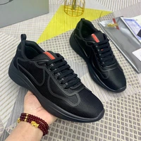 quality breathable sports leisure fashion designer shoes men comfortable jogging trainers nylon fabric luxury brands sneakers