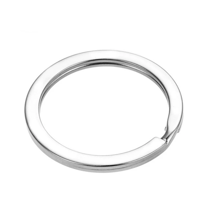 Key Ring Iron Circle Stainless Steel Men and Women Pendant Chain DIY Accessories Car