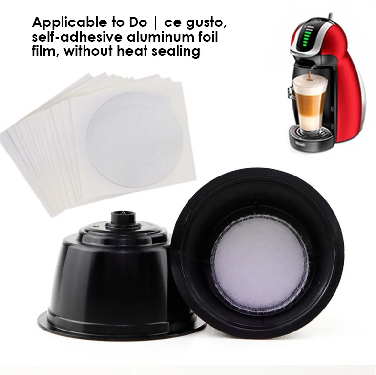 Купи Plastic Coffee Maker Capsule Applicable Diy Reusable Capsule Cover Can Be Filled With Self-made Milk Foam Capsule Disposable за 26 рублей в магазине AliExpress