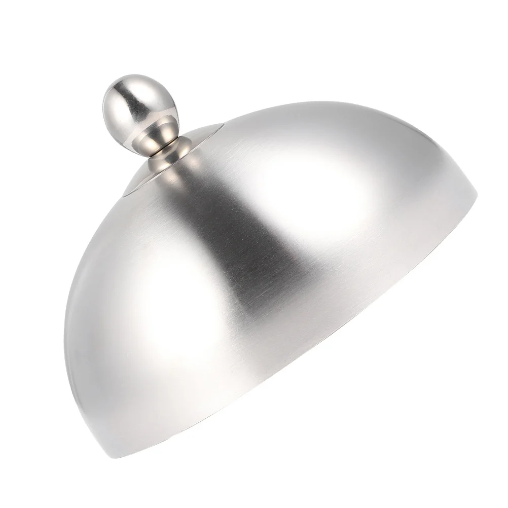 

Cover Pot Lid Pan Frying Resistant Replacement Cake Stainless Steel Metal Anti Splashing Scratch Dome Cooking Heat Dessert
