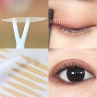 240pc mesh lace invisible eyelid tape makeup transparent eyes lift strips waterproof adhesive double eyelid sticker beauty tools