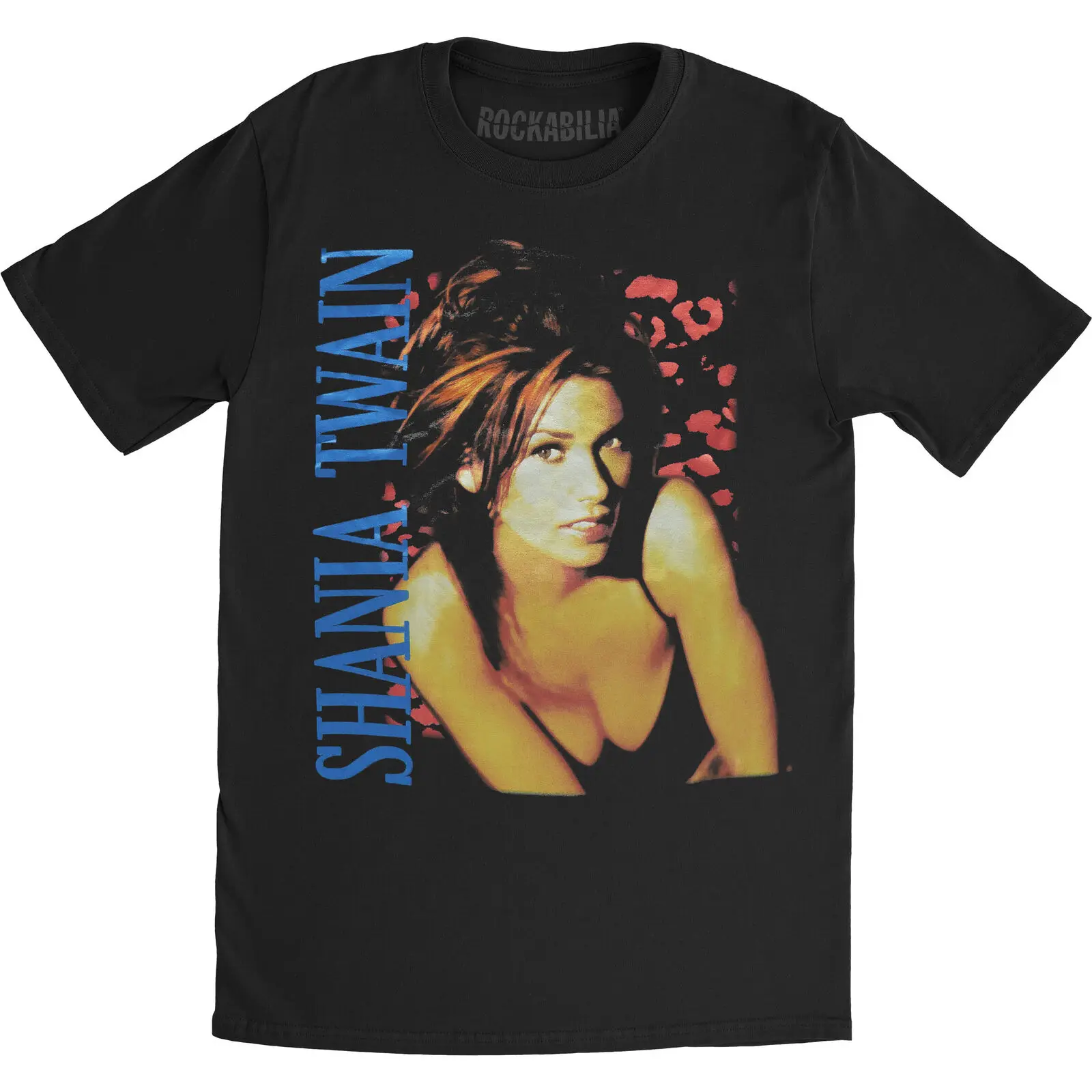 Мужская футболка Shania Twain маленькая черная