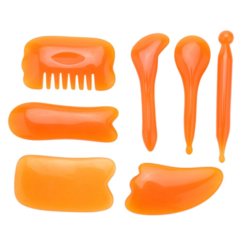 

Chinese Gua Sha Scraping Massage Tools Kit Hand Made Guasha Scraper Board For Physical