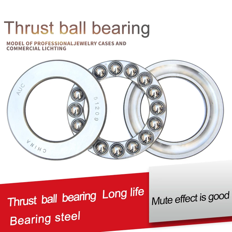 

thrust ball plane bearing 51415 pressure bearing 8415 inner diameter 75 outer diameter 160 thickness 65mm