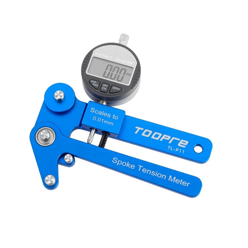

Электронный измеритель напряжения для горных велосипедов TOOPRE, инструмент для создания спиц, средство для проверки спиц, механический Высокоточный индикатор A