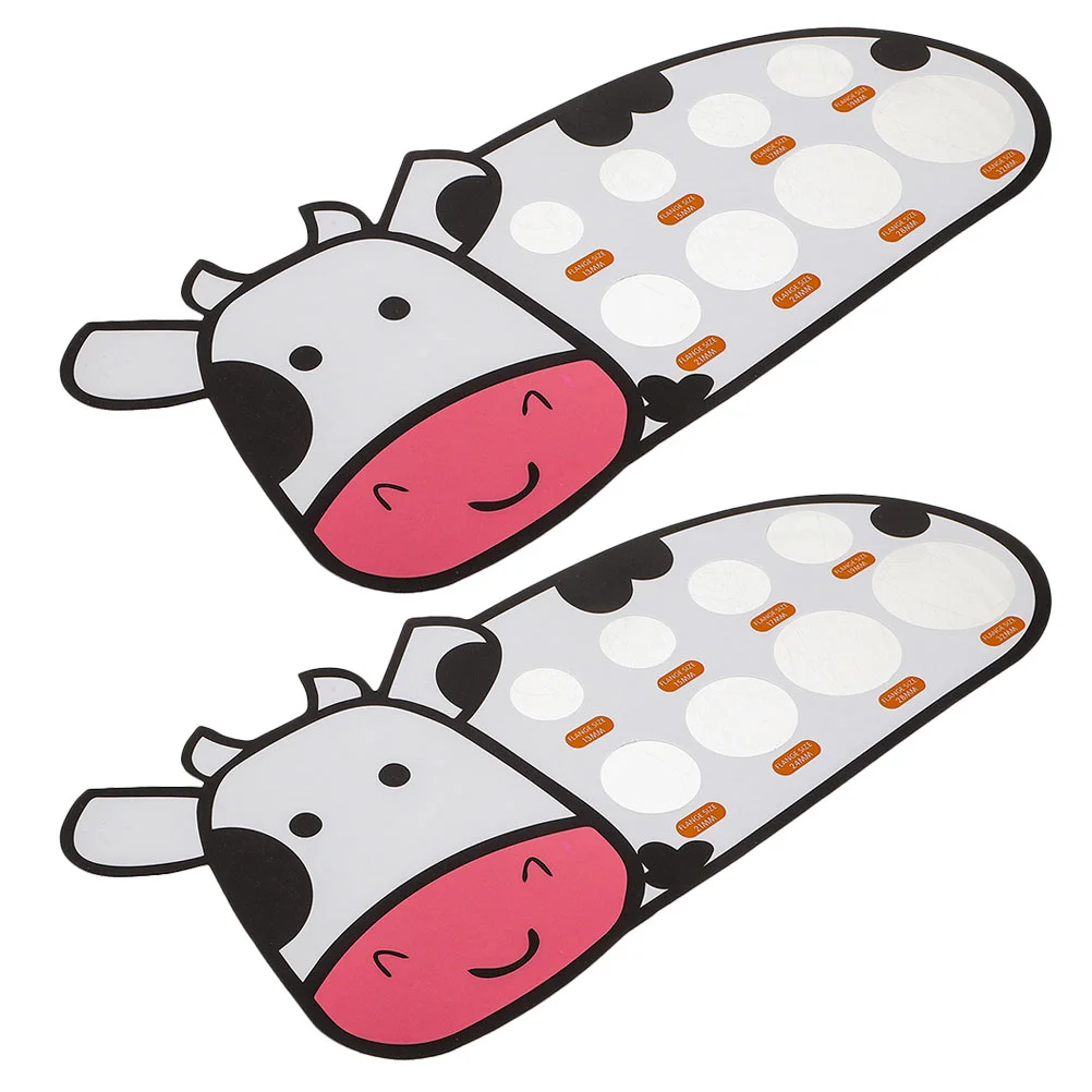 2 шт. аксессуары для груди инструмент измерения размера фланцев соски карта