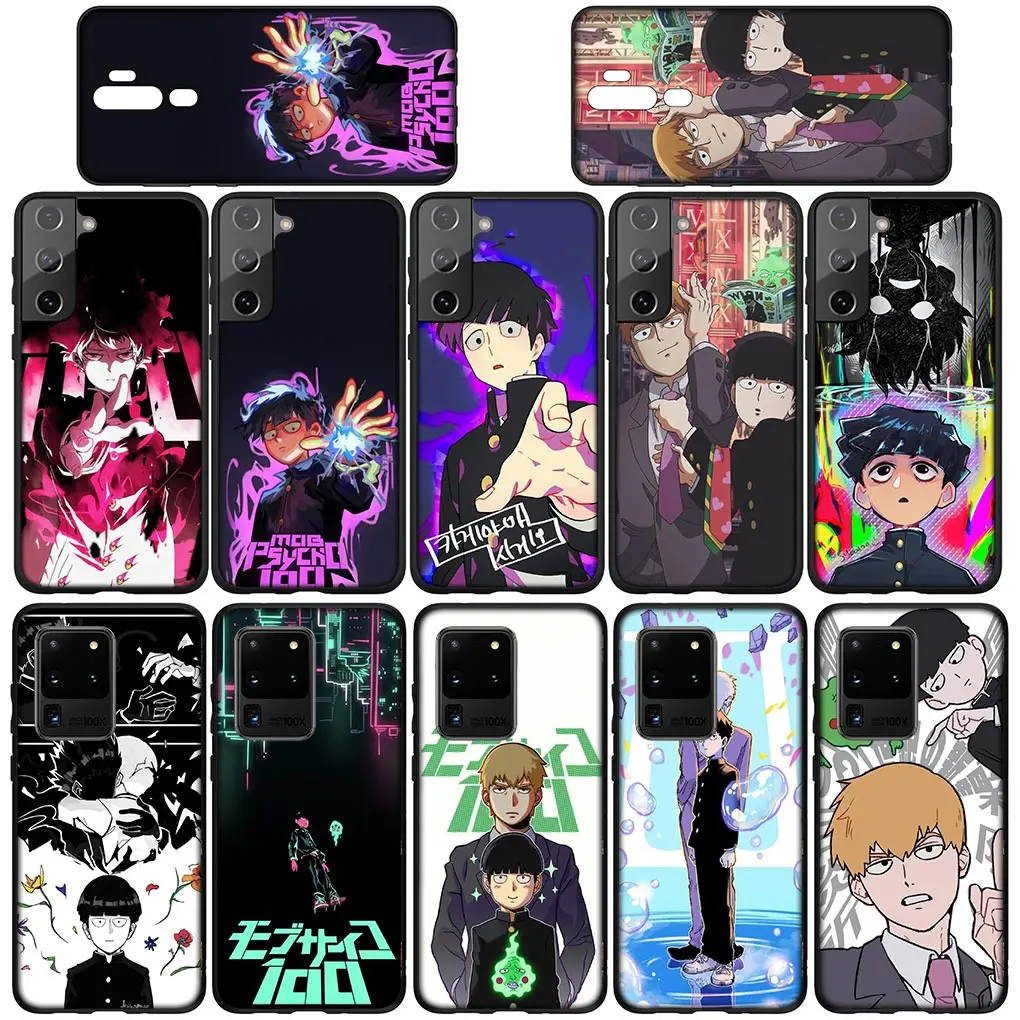 Mob Psycho 100 Wallpaper Soft Phone Cover for Huawei P30 P20 P10 Y6 Y7 Y9 Prime Mate 10 20 Pro Lite Y9A Y8S P Smart 2019 Case