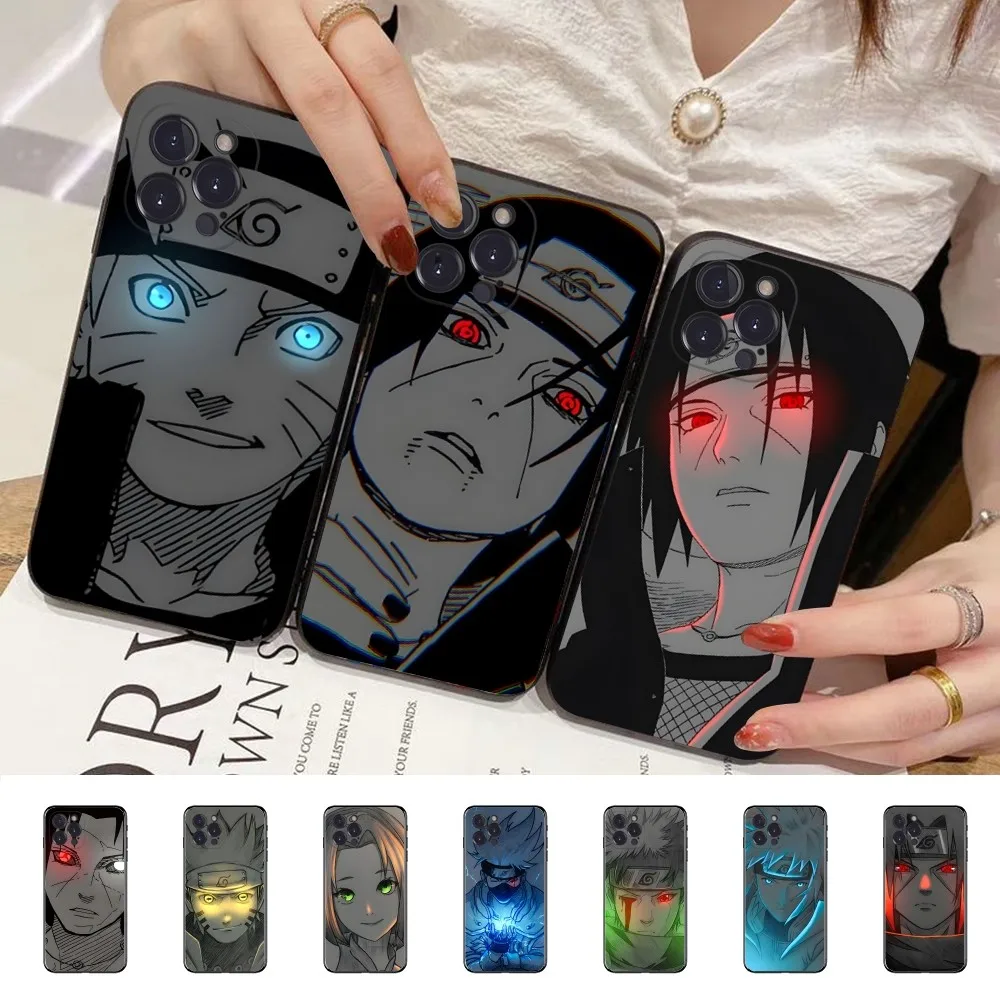 Чехол для телефона Cool N-Narutos iPhone 16 15 14 11 12 13 Mini Pro XS Max чехол 6 7 8 Plus X Funda Shell
