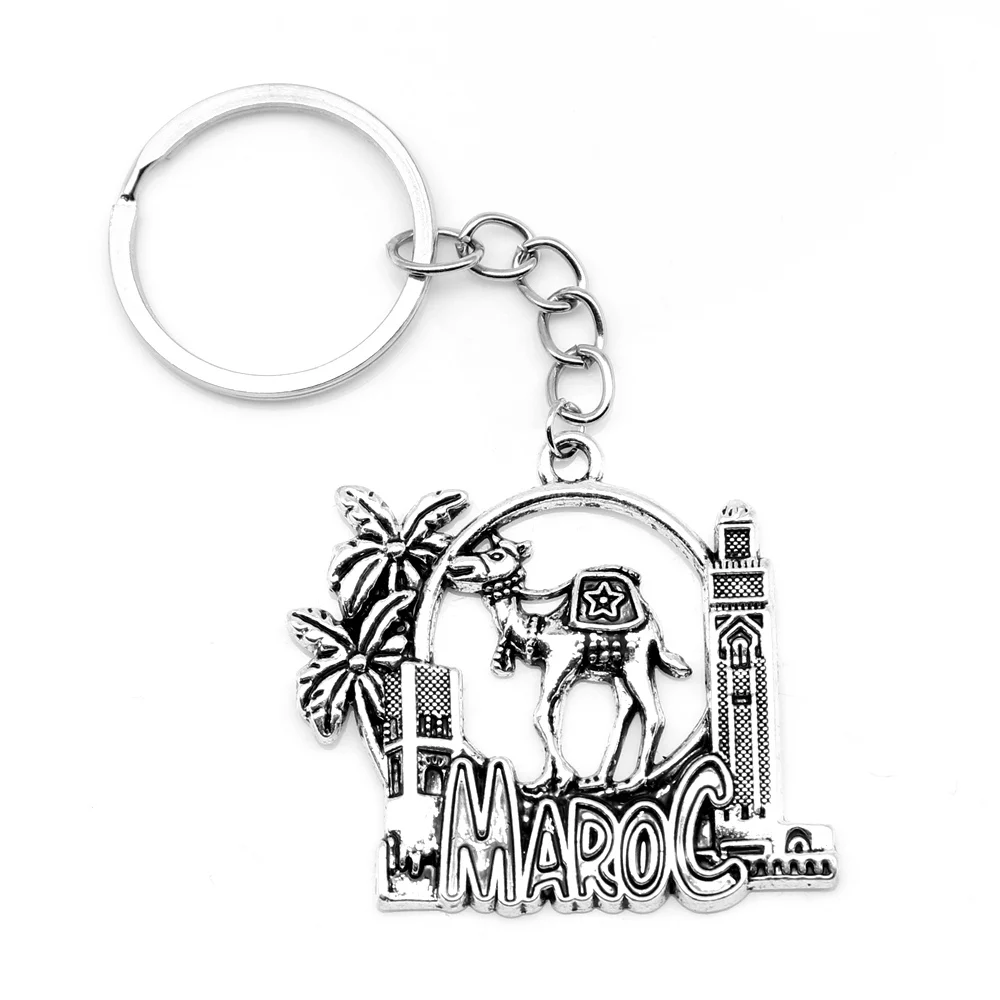

1pcs Antique Silver Color 42x47mm House Keychain Handmade Jewerly Diy