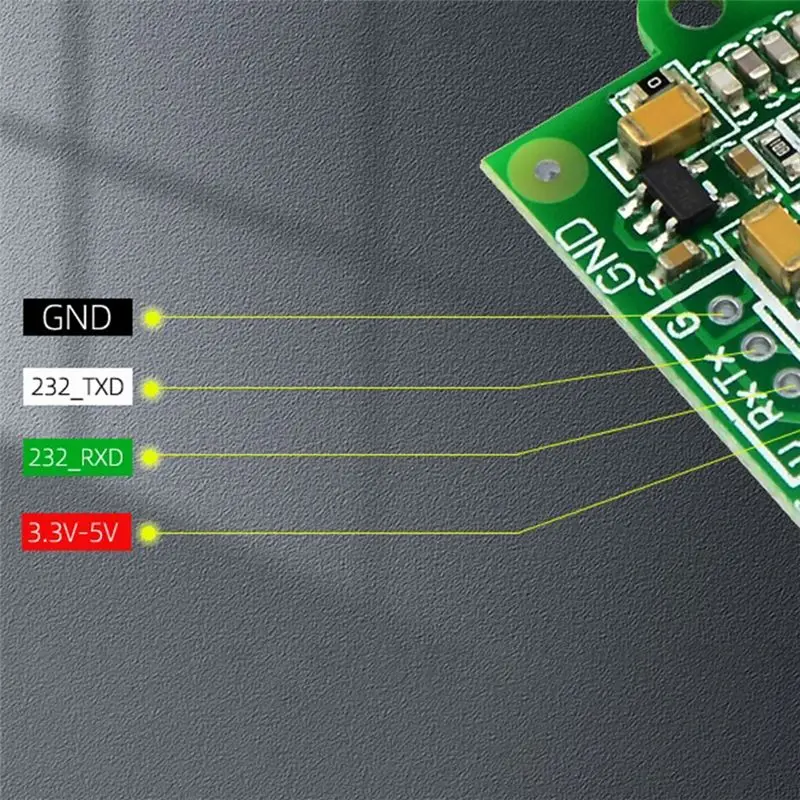Фото Модуль считывателя RFID RS232, считыватель IC-карт, бесконтактный считыватель смарт-карт 13,56 МГц, поддержка протокола 14443A, совместимость с Windows - Y41A №5
