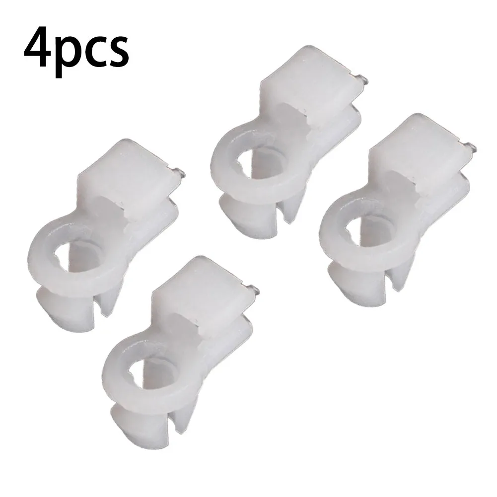 

Durable Fixed Clip Fastener Rod Clip For Hole 5-7 Mm Hole Door Lock White