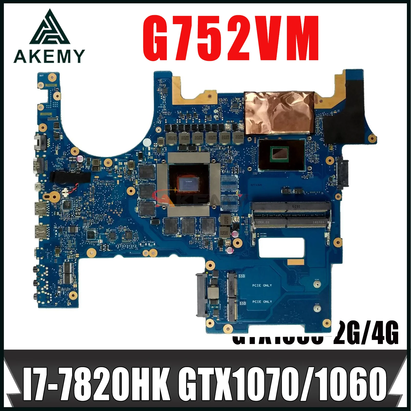 

G752VS материнская плата ASUS ROG G752V G752VSK G752VM, материнская плата для ноутбука