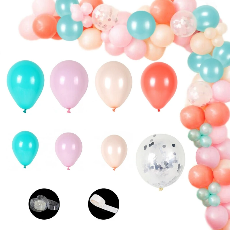 

115Pcs Macaron Balloon Arch Garland Kit Baby Shower Birthday Party Wedding Decor