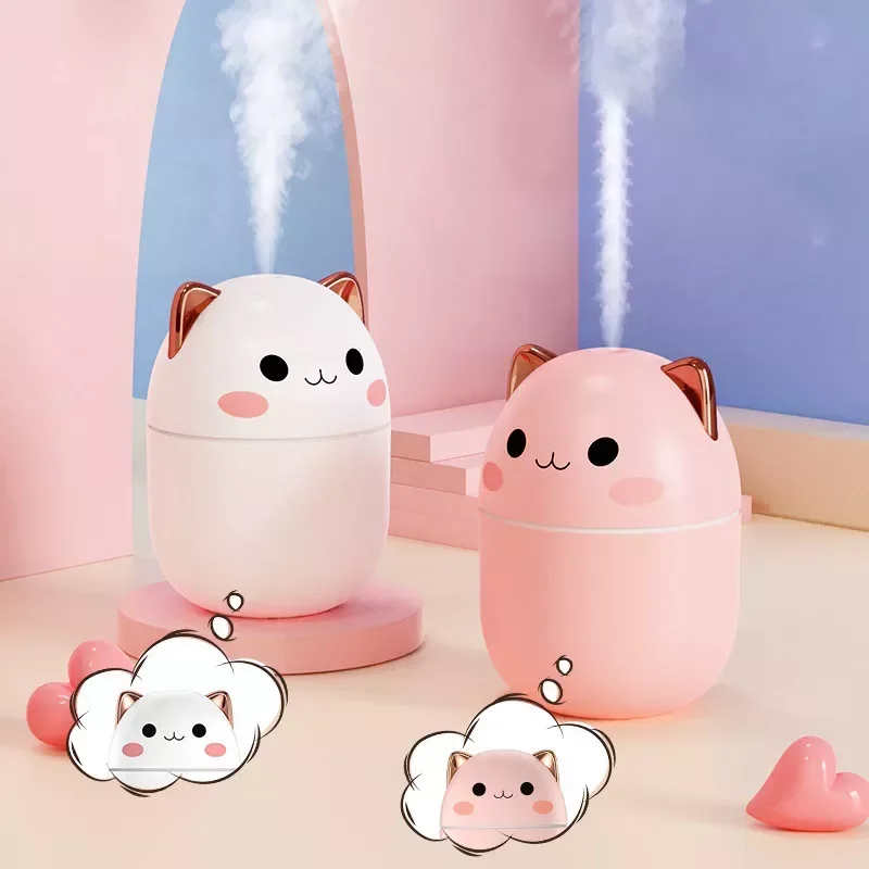 Air Humidifier Nebulizer Air Freshener Aroma Diffuser Cute Pet Mist Maker Essential Oil Diffuser For Home