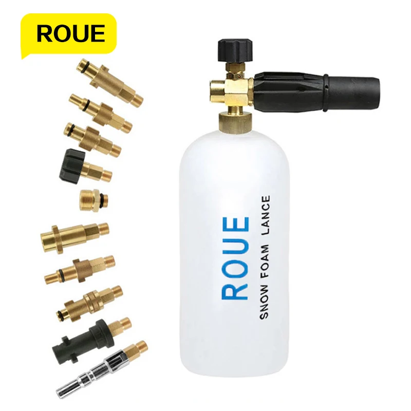 

Пенная насадка для автомойки высокого давления, пенораспылитель для Lavor Karcher K2 ~ K7 HD Huter AR Nilfisk Bosch