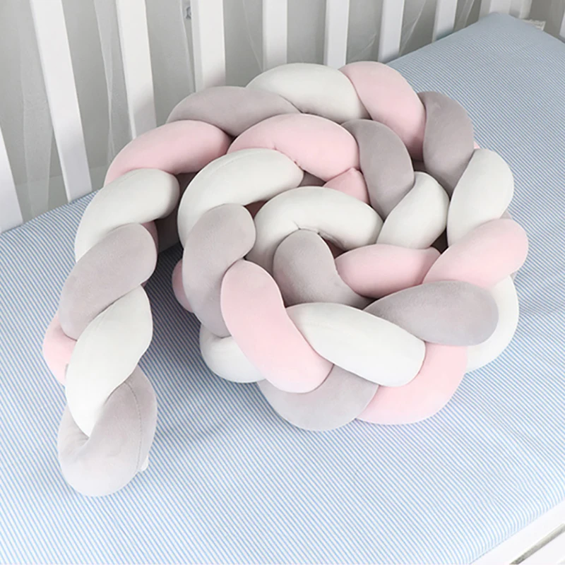 Новый Детский Трехжильный Плетеный Прикроватный Декор Защитная Защита От