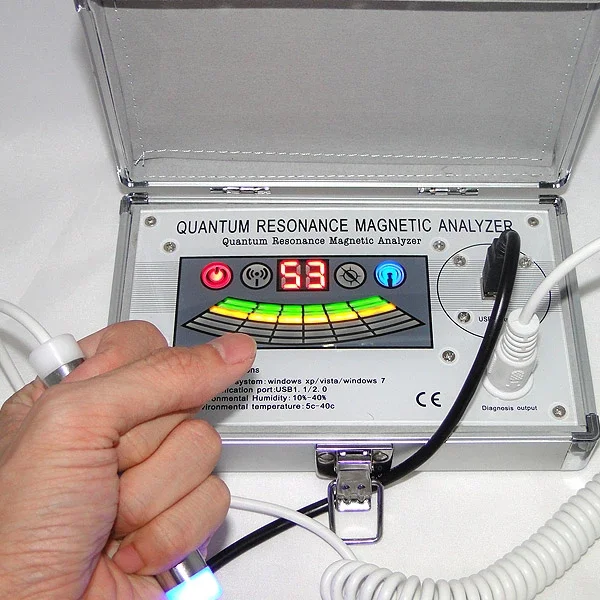 Высокотехнологичный анализатор здоровья Quan-tum в португальской версии-самый