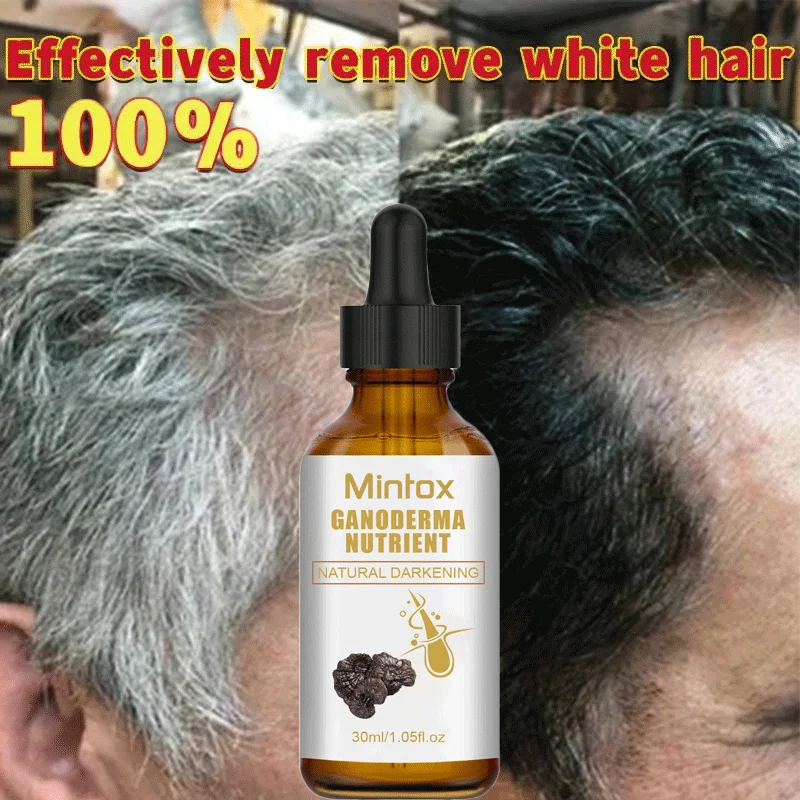 

Gray White Hair Treatment Serum Anti Loss Hair White To Black Hair Growth Products Damaged Repair Nourishing Hair Care Men Women