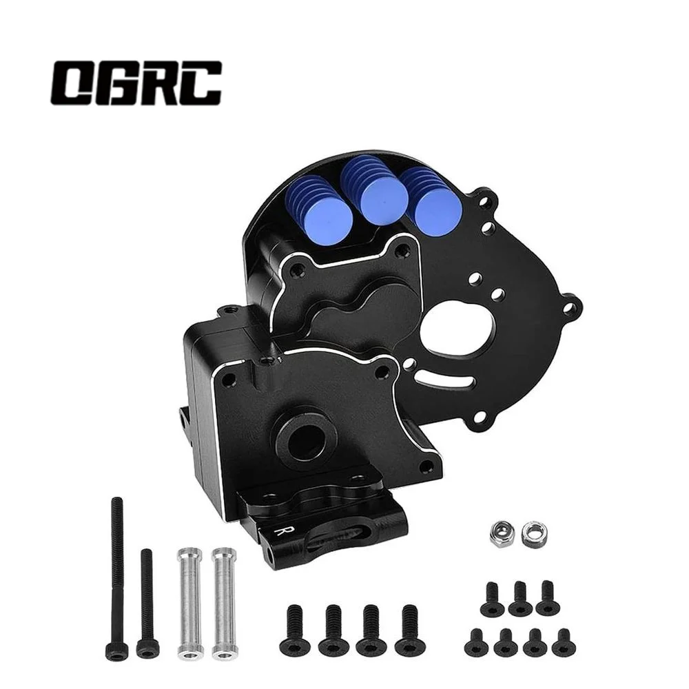 OGRC Aluminum Transmission Case Gearbox Motor Plate Upgrade Parts for Traxxas Slash 2WD Rustler Stampede Bandit 1/10 RC Car