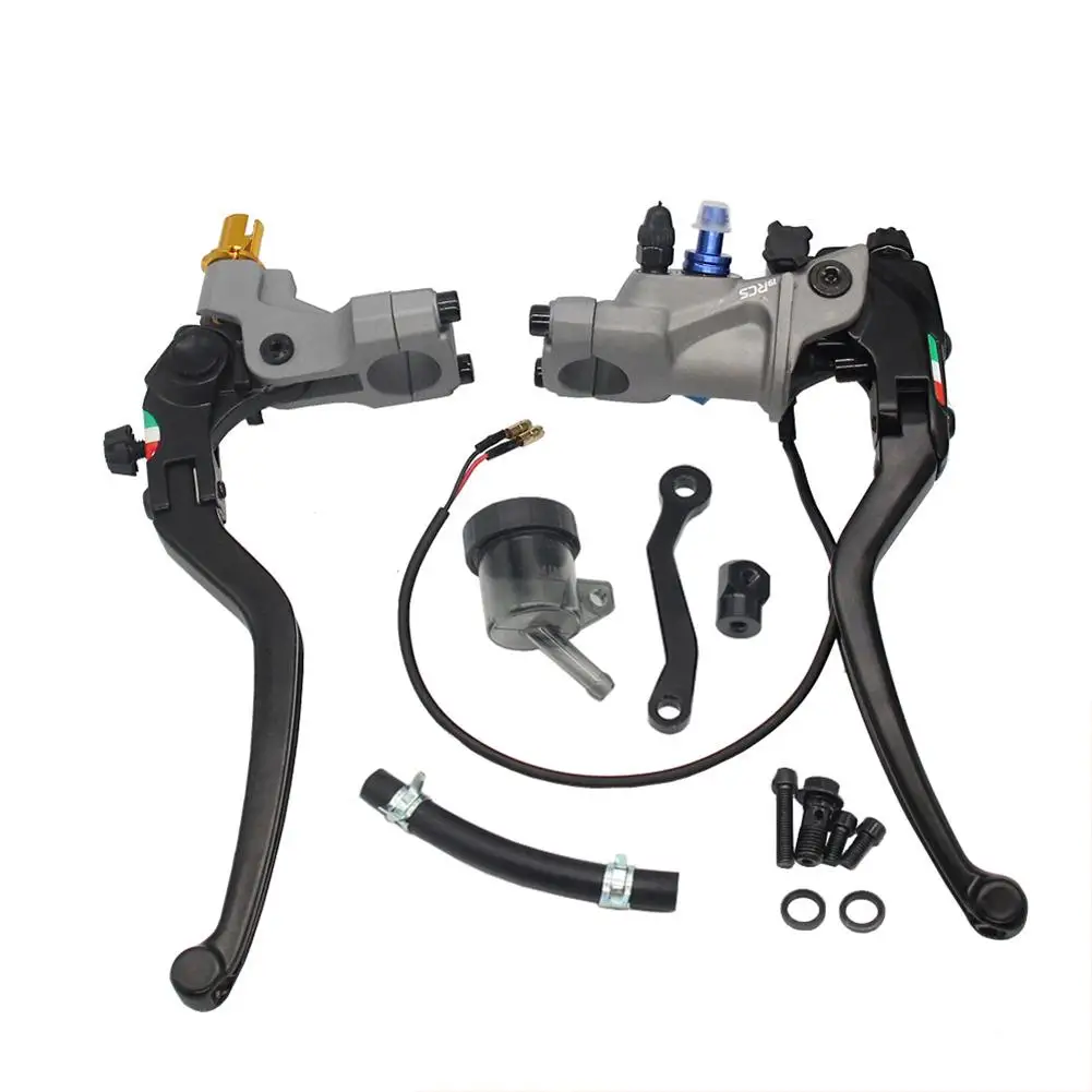 

Motorcycle Modified Handbrake Cnc Aluminum Hydraulic Master Cylinder Brake Compatible For 7/8 Inches Handlebar Accessories