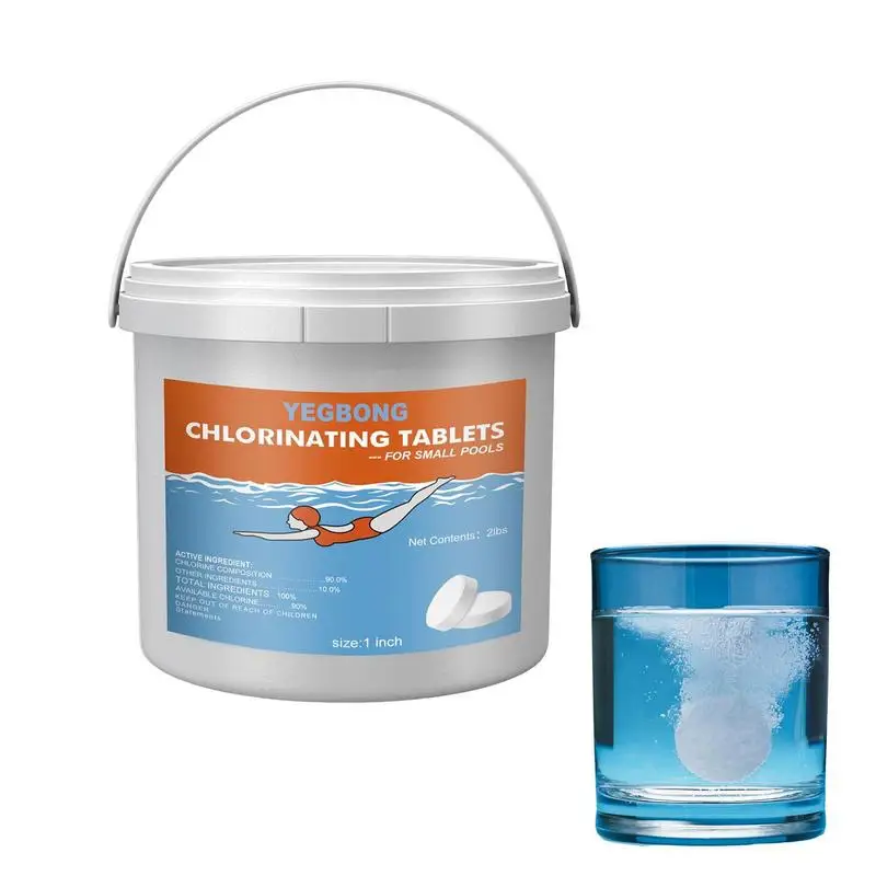 

Хлорирующие таблетки, таблетки с длительным сроком службы хлора, стабилизируемый хлор для бассейна, для сохранения свежей воды в бассейне, ...