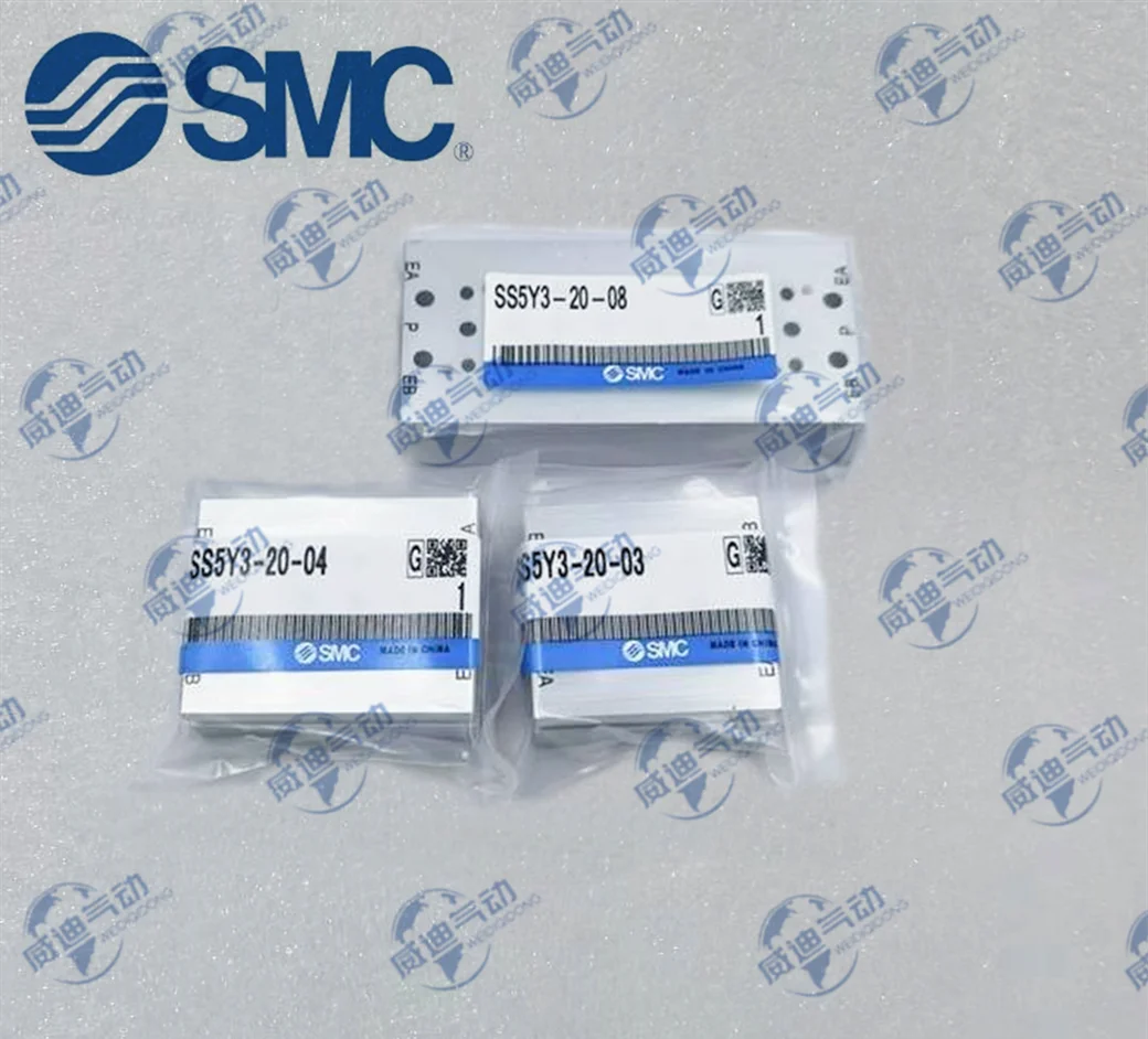 SMC Manifold SS5YJ3-41-02/03/04/05/06/07/08/09/10-M5-C4-C6-C8