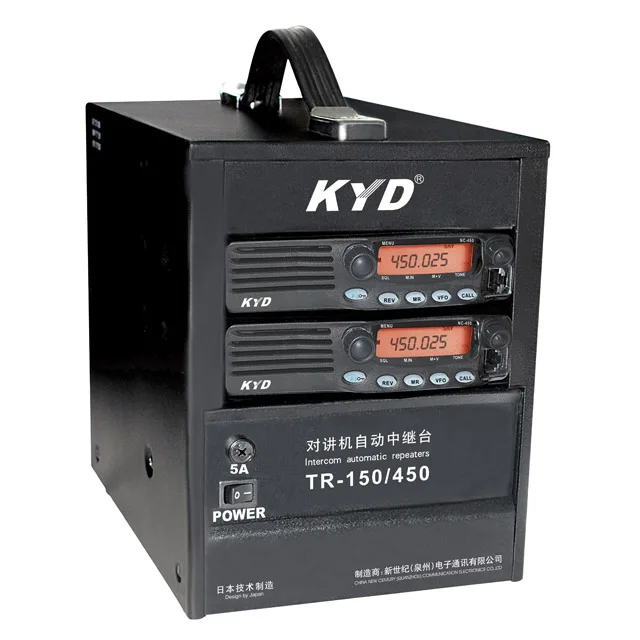 Новая аналоговая двусторонняя радиосвязь DTMF UHF 60 Вт рация TR-150/450 повторитель и