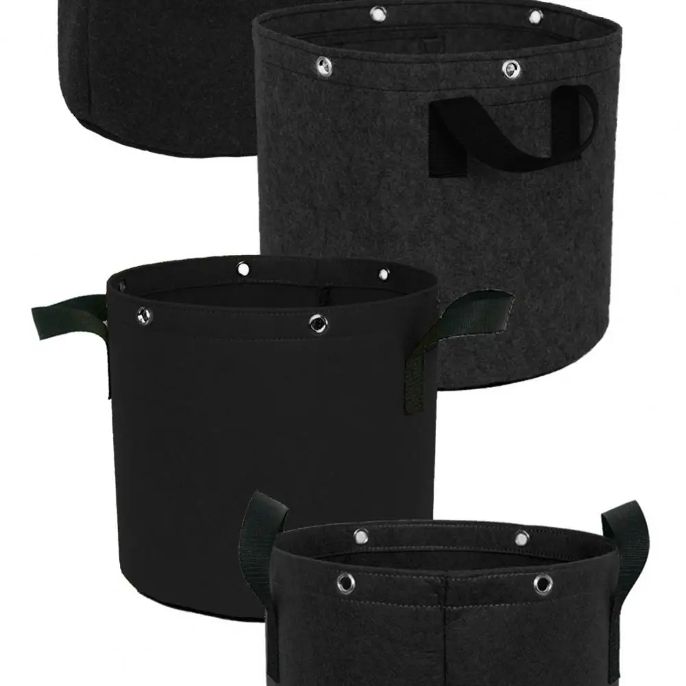 

Durable Plant Grow Bag with Handles Washable Vegetable Plant Flower Grow Bag Eco-friendly Plant Bag Household Supplies