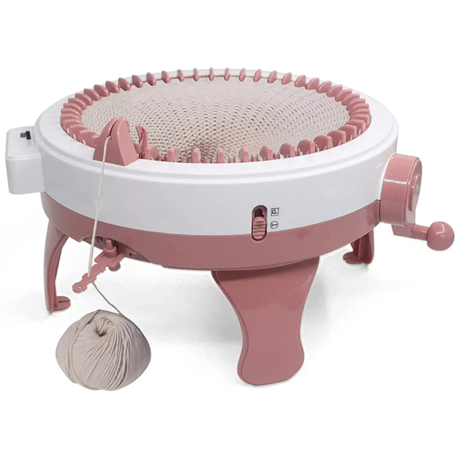 

Knitting Machine 40 Needles Adult Children Rotary Kit Rower Scarf Hat Socks Maker Home Knitting Tools crochet para tejer пряжа