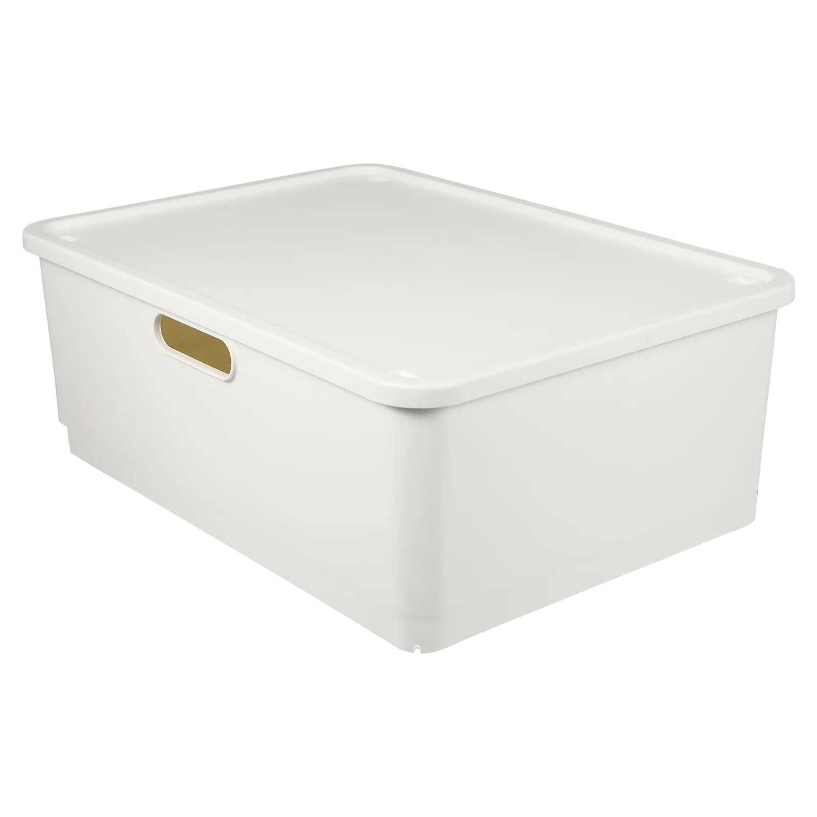 

1pc Cosmetics Container Plastic Storage Box Organizing Box with Lid Sundry Box