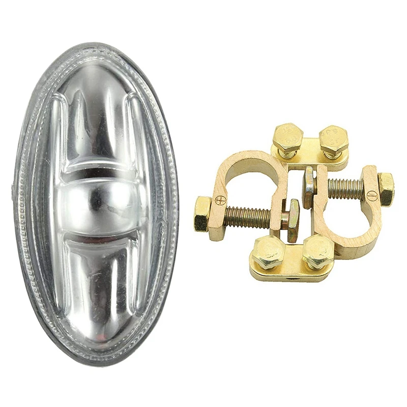 

Partner Side Indicator Repeater Light Lamp 6325G3 With 1 Pair Car Battery Terminal Clamp