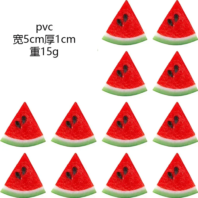 

Искусственные фрукты для декора, пластик, зеленый, красный, смешанный