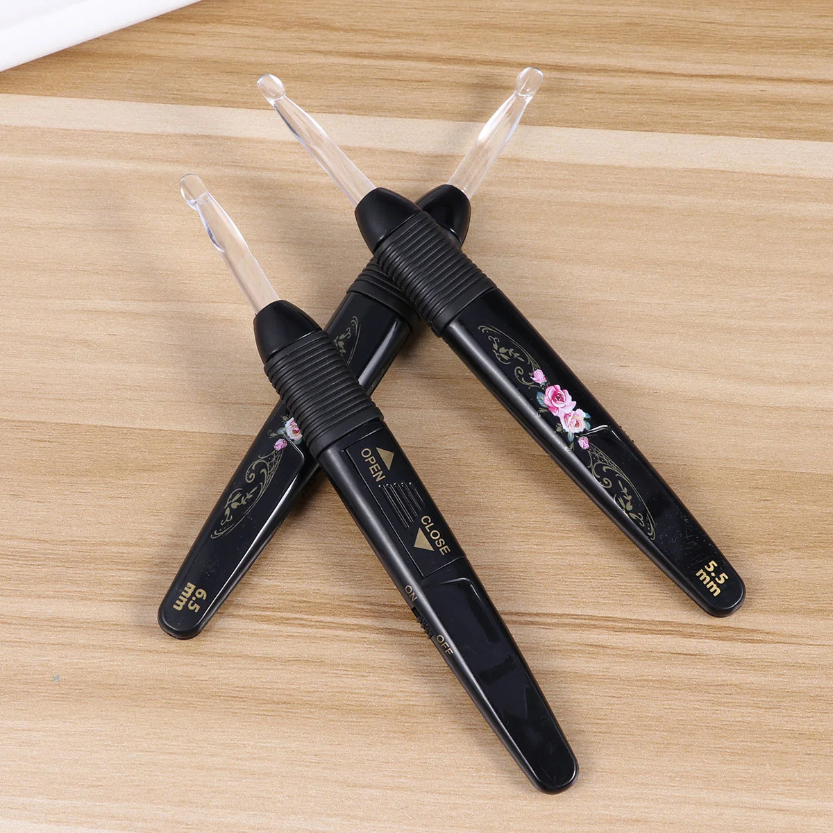 Набор крючков для вязания крючком без грубых краев рук при артрите вязаный