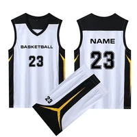 mens basketball suit middle school training shirt childrens game team uniform sports vest summer basketball shirt