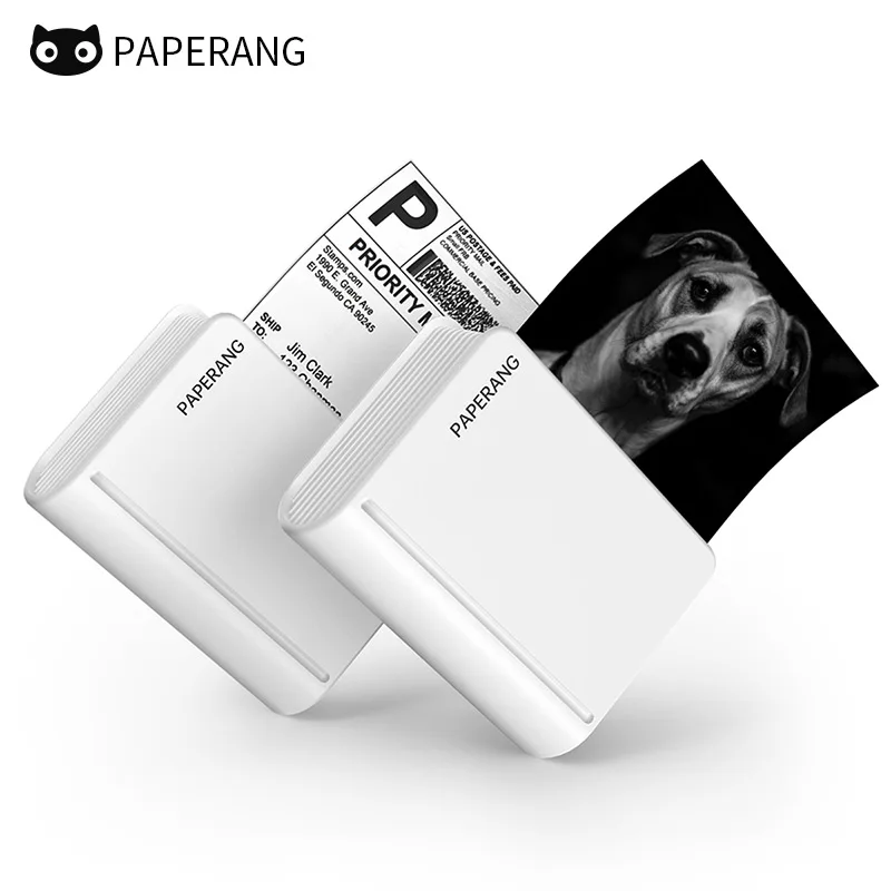 Карманный мини-принтер Paperang C1s 112 мм 300 точек/дюйм портативный термопринтер BT для