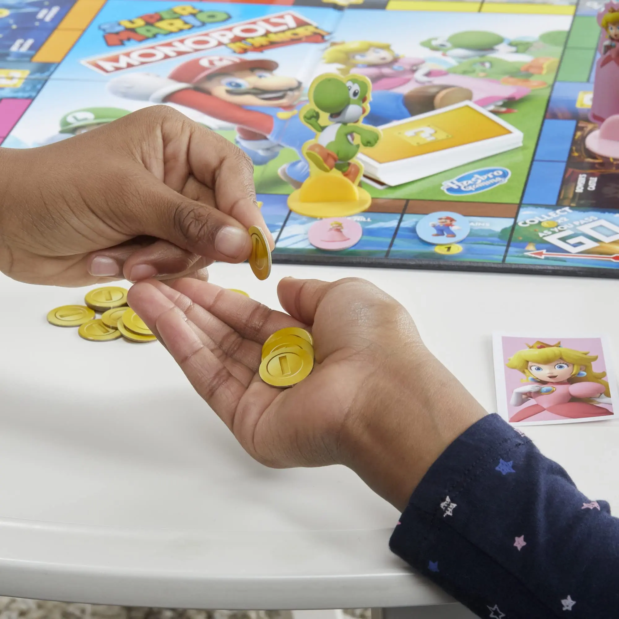 Hasbro Real Estate Tycoon Super Mario вечерние game настольная игра игрушечная карта