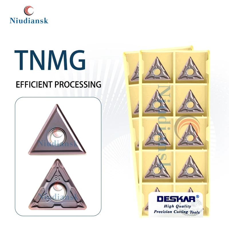 TNMG160402/04/08 MA MS JMS MQ HS HA LF6018 Токарный станок с числовым управлением Фрезы Токарные лезвия Режущие инструменты Материал нержавеющей стали